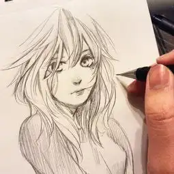 又一波绝美漫画女孩手绘,每一张画里的人儿都完美很倾城