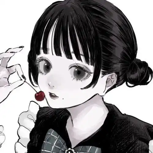 动漫女生头像严于律己,甜以待人