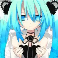 求有冰蓝色眼睛的动漫少女