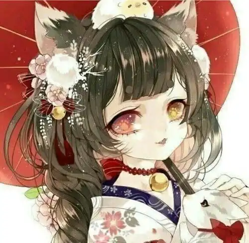 超美女孩动漫头像73张