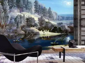 欧式古典手绘蓝色唯美风景电视背景墙装饰画图片设计素材高清模板下载133.44mb欧式电视背景墙大全