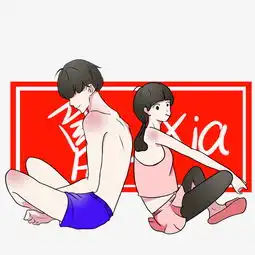夏天居家的卡通帅哥美女图片素材其他格式下载动漫人物大全