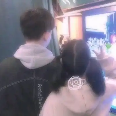 时尚一对情侣头像