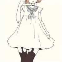 闺蜜头像素描一左一右微信头像图片大全