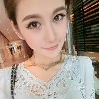 扎马尾女孩动画头像图片