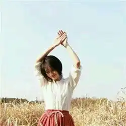 三个人的闺蜜头像,分开的