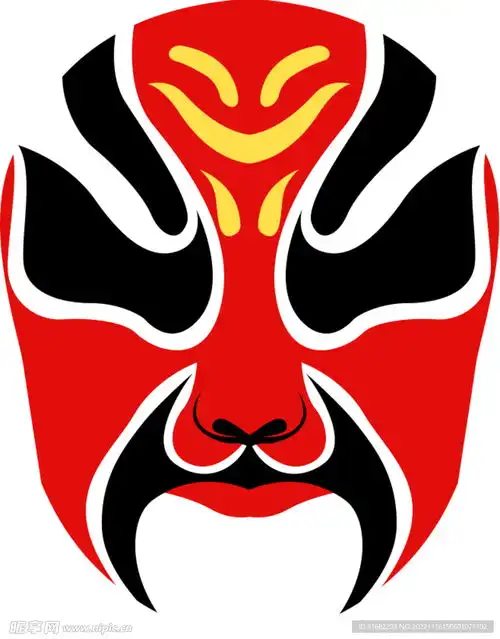 京剧脸谱素材设计图