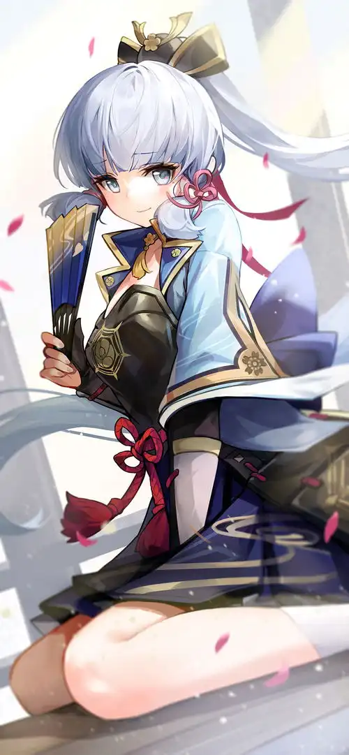 原神壁纸神里和服私服美爆雷神拔刀极致的奶香甘雨刻晴泳装福利私服胡桃