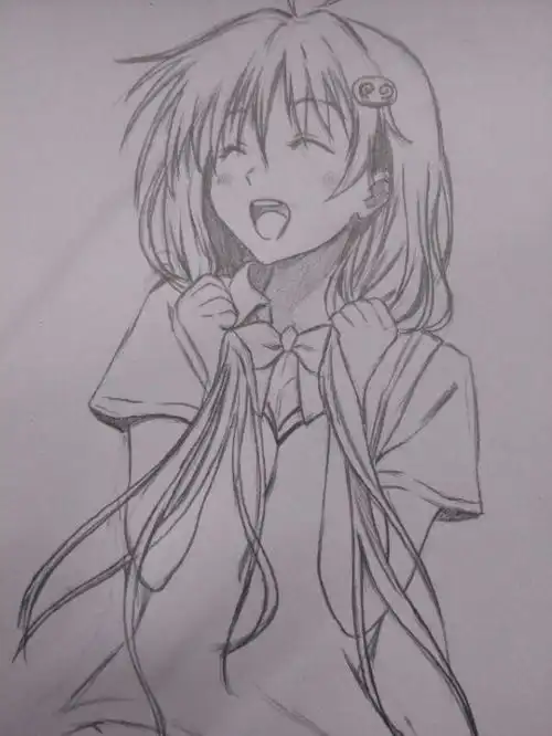 动漫人物素描图片谁有