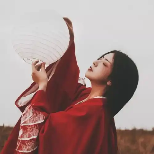 古风头像不愿染是与非