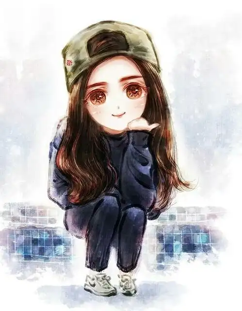 半次元插画师王茶水儿笔下的q版明星大幂幂,你们觉得像吗