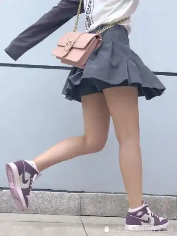 耐克aj真女神鞋来了,樱花粉先让让,这才配我小仙女气质