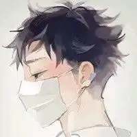 流泪悲伤漫画男头像微信头像图片大全