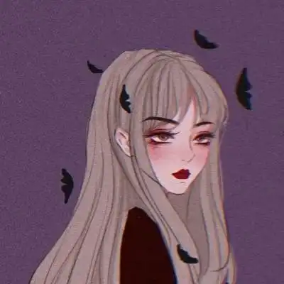 气质动漫女头二次元高冷长发女头成熟点的