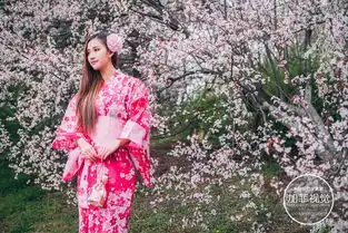 樱花和服
