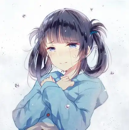 超美动漫壁纸哭泣少女这样流泪的少女怎能让人不心疼