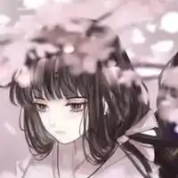 动漫女头像樱花樱花古风动漫少女头像图片