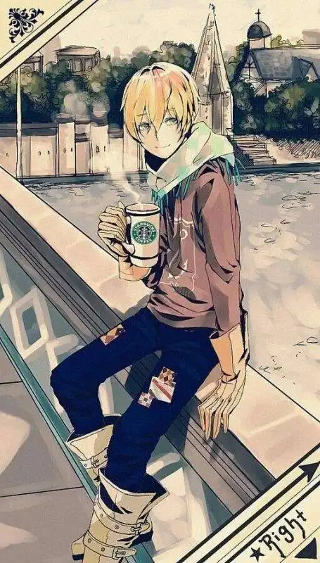 动漫高冷的男生,表情惊讶一点