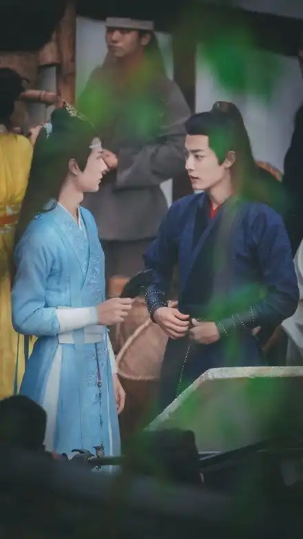 陈情令曹峻祥子真杀青,少年组太养眼,忘羡合体送别