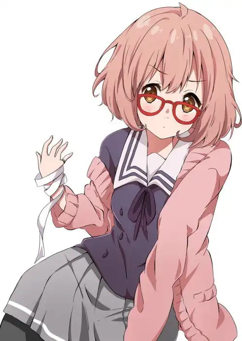 求一部动漫,有一个短头发戴眼镜的女生