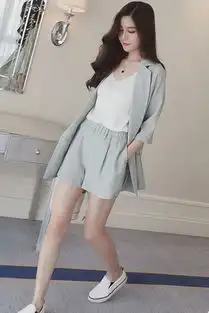 衣服服饰鞋包女装套装学生校服工作制服时尚套装noway蘑菇街优店