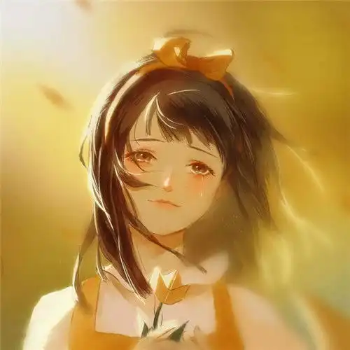 手绘意境动漫女头像,日系甜美仙女的味道