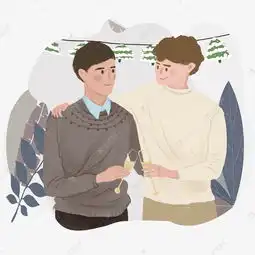 兄弟俩个喝酒卡通手插画素材图片免费下载高清psd千库网图片编号11495438
