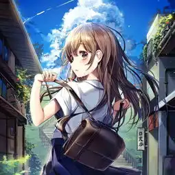 手绘动漫女头你的头像真好看