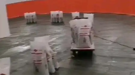重庆地下车库防滑坡道完工后