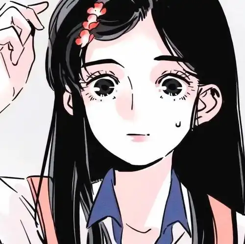 头像漫画手绘女生头像