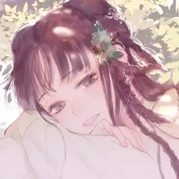 精致古风女头明眸朱唇启,展颜谢百花