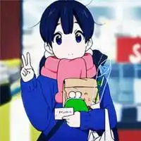 二次元女生双马尾头像微信头像图片大全