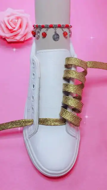 鞋带系法情侣扣