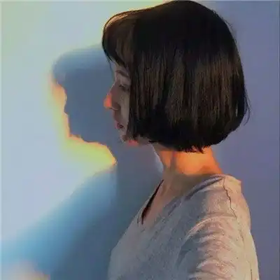 文艺女生头像小清新侧颜漂亮女生图片