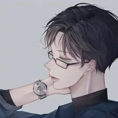 二次元男头像高冷帅气好看的二次元男头像冷酷