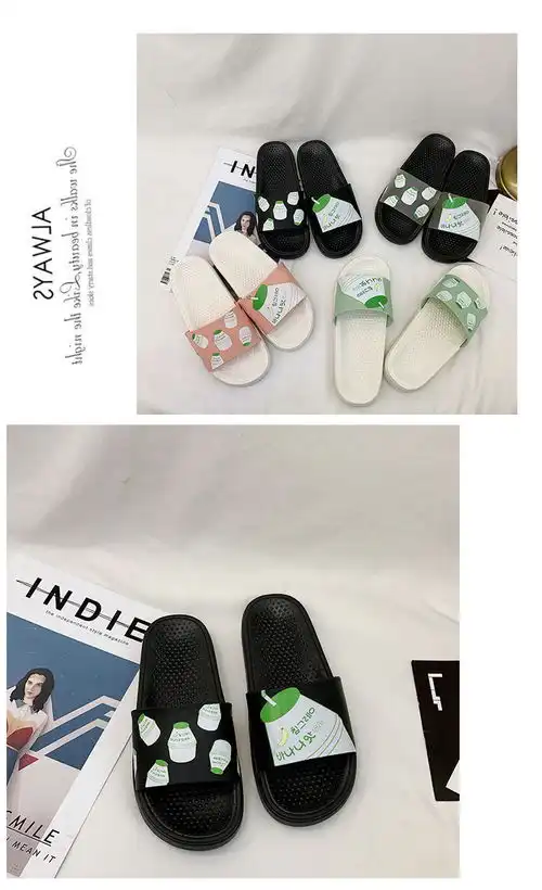 网红可爱卡通拖鞋女港风韩国ins夏外穿松糕厚底学生凉拖鞋少女心