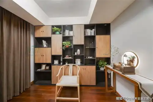 重庆蔡家朗诗乐府领耀,悠好木全屋定制精装房设计完成效果